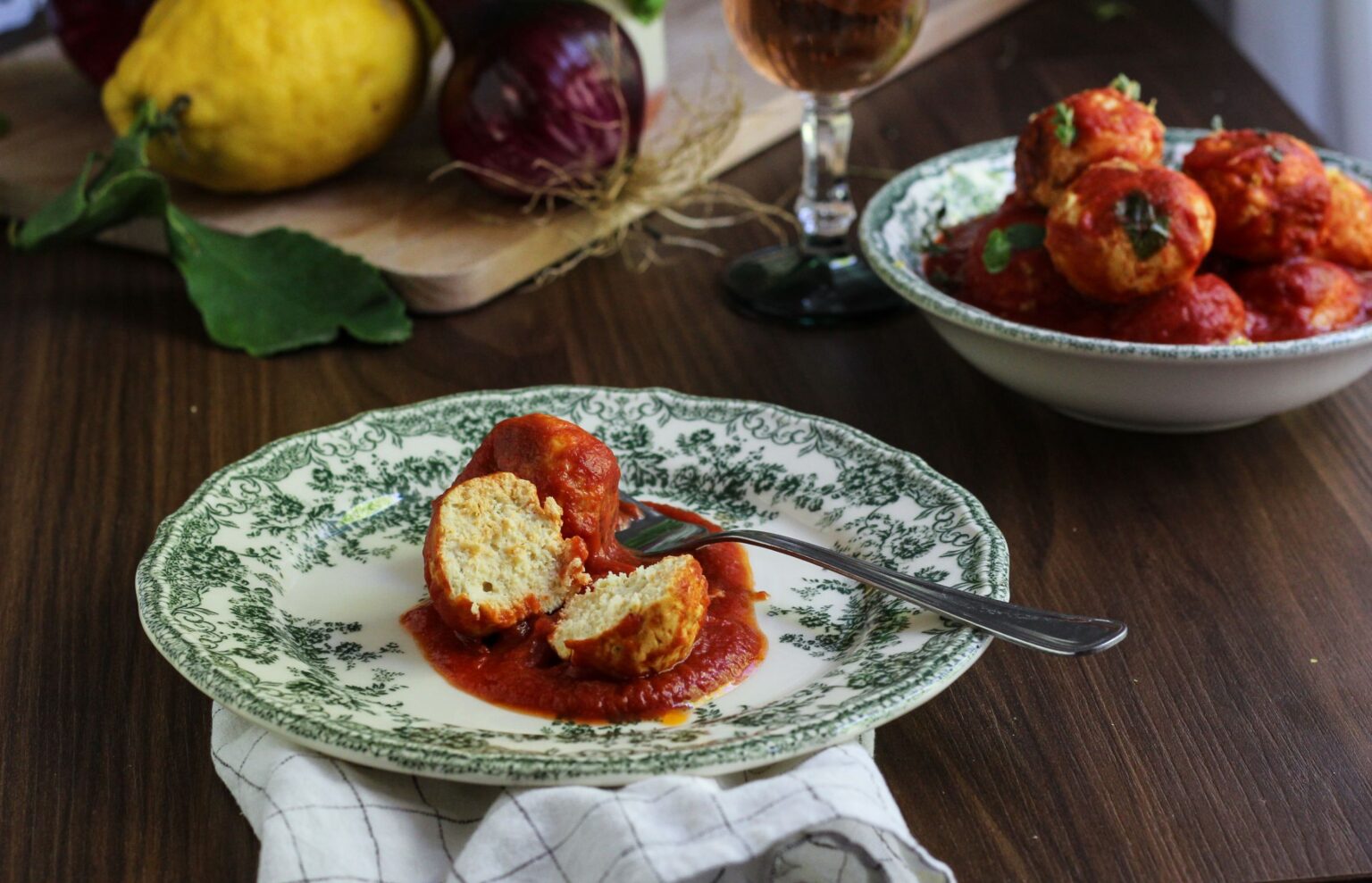 Polpette Di Pollo E Ricotta Al Sugo Soc Agr Guidi Di Roncofreddo