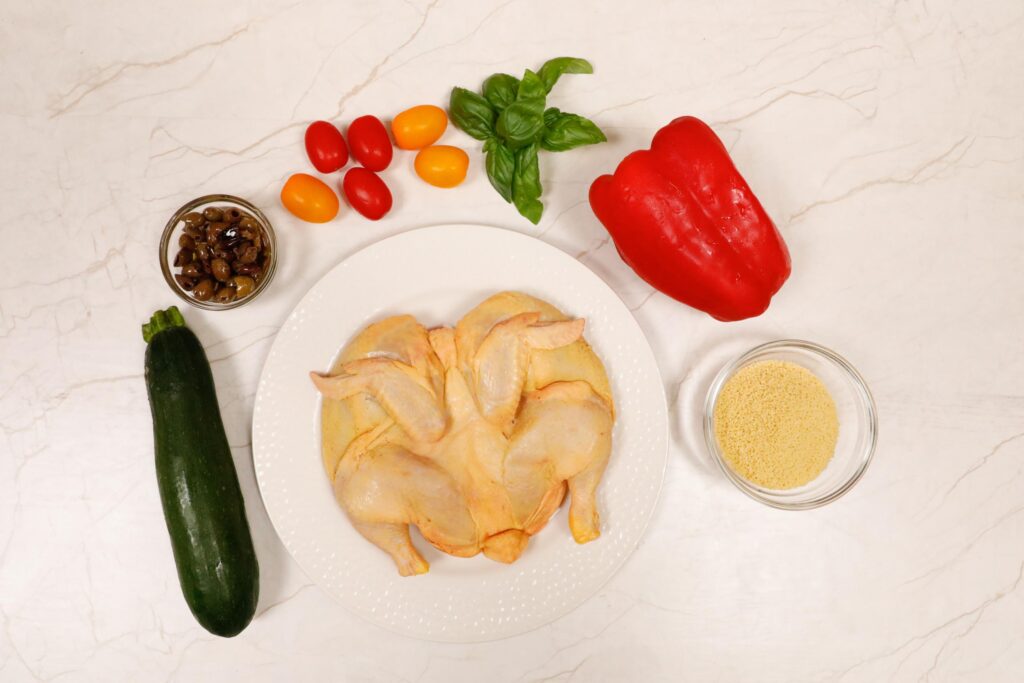 Cous cous con verdure e galletto ricetta