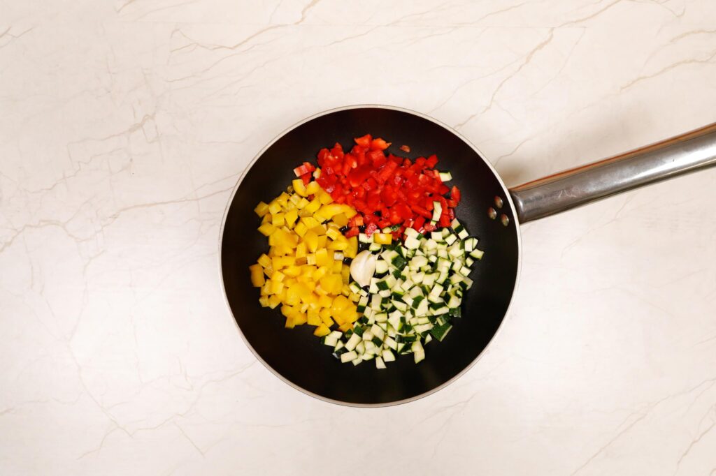 Galletto cous cous e verdure